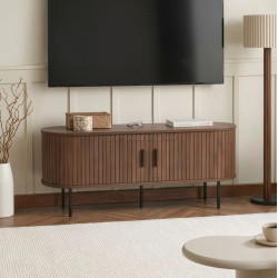 Тумба РТВ Mebel Elite Trish 120 (Walnut)