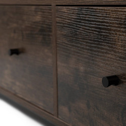 Tumba pentru TV Mebel Elite Zone 120 (Rustic Oak) Thumb