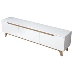 Tumba pentru TV Mirage Meble D1 (White/Light Walnut) Thumb