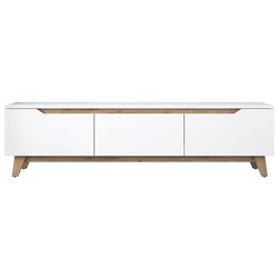Tumba pentru TV Mirage Meble D1 (White/Light Walnut) Thumb