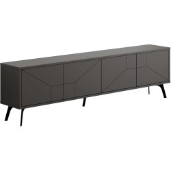 Tumba pentru TV Mirage Meble Dune 180x50x30 (Anthracite) Thumb