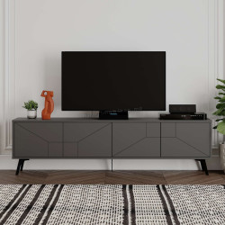 Tumba pentru TV Mirage Meble Dune 180x50x30 (Anthracite)