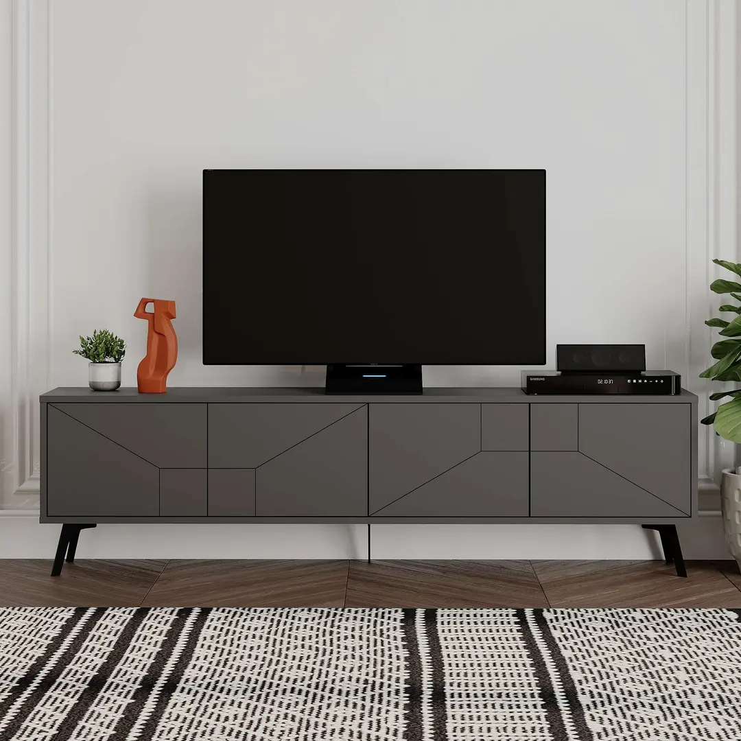 Tumba pentru TV Mirage Meble Dune 180x50x30 (Anthracite)