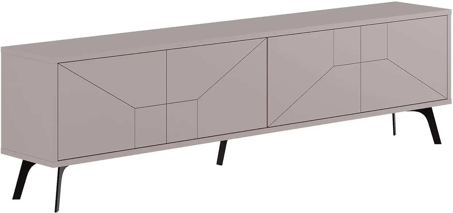 Tumba pentru TV Mirage Meble Dune 180x50x30 (Light Mocha)