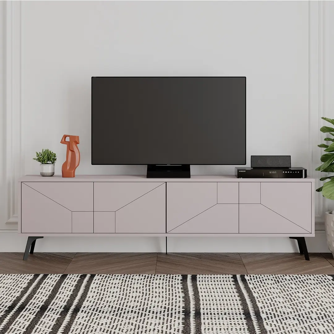 Tumba pentru TV Mirage Meble Dune 180x50x30 (Light Mocha)