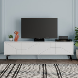 Tumba pentru TV Mirage Meble Dune 180x50x30 (White)