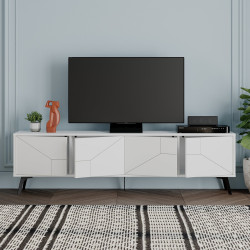 Tumba pentru TV Mirage Meble Dune 180x50x30 (White) Thumb