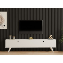 Tumba pentru TV Mirage Meble Paris (White) Thumb