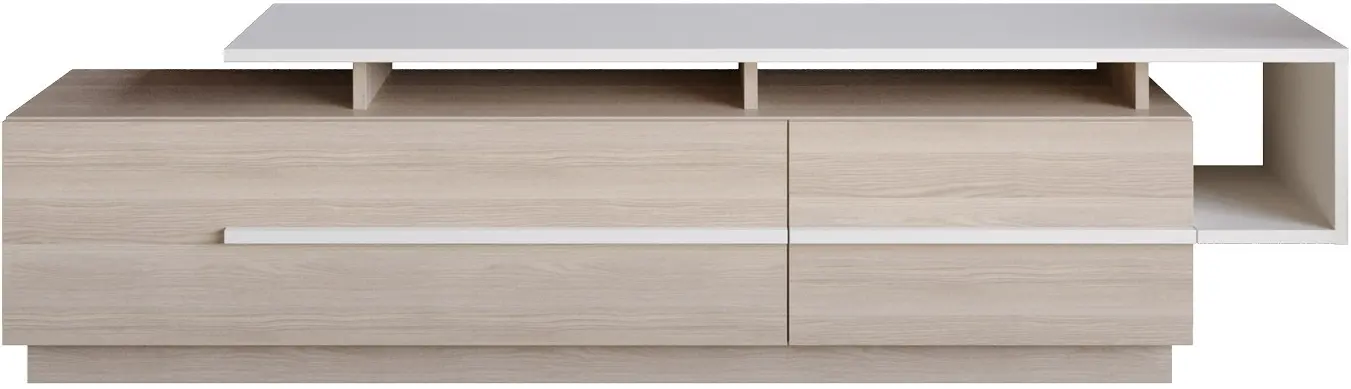 Tumba pentru TV Mirage Meble Pia (Cordoba/White)