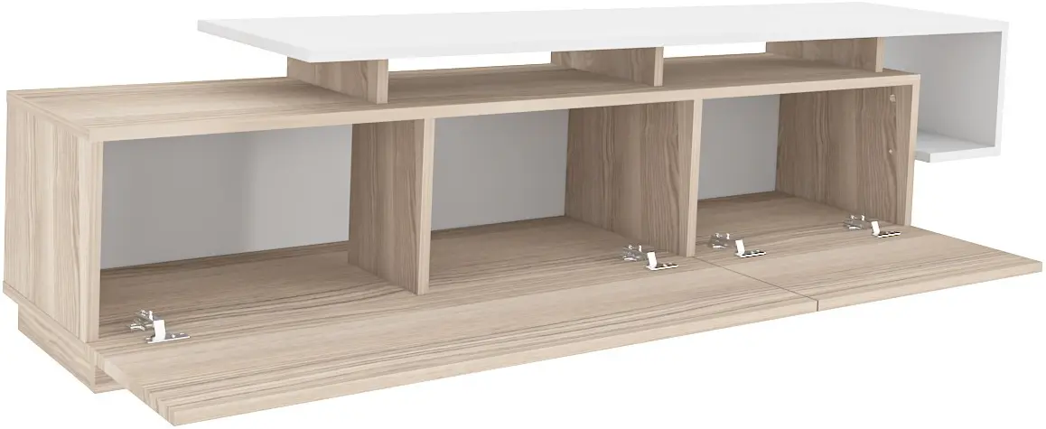 Tumba pentru TV Mirage Meble Pia (Cordoba/White)