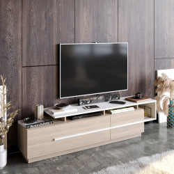 Tumba pentru TV Mirage Meble Pia (Cordoba/White) Thumb