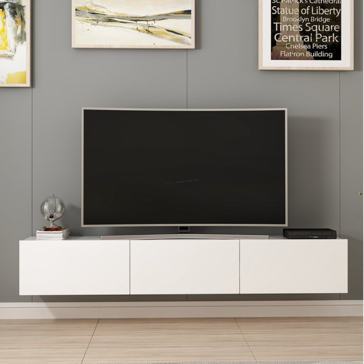 Тумба РТВ Mirage Meble Rigel (White)