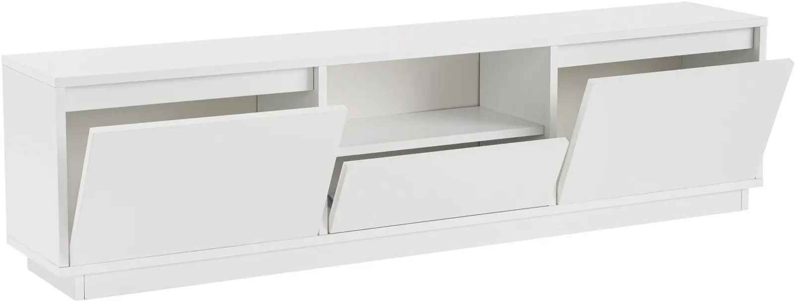 Tumba pentru TV Mirage Meble Vanguard (White)