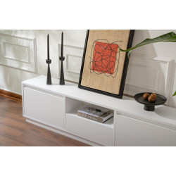 Tumba pentru TV Mirage Meble Vanguard (White) Thumb