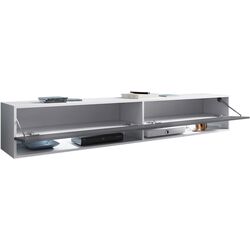 Тумба РТВ Mirjan24 Adenik/Cabinet A 180 c LED подсветкой (Concrete) Thumb