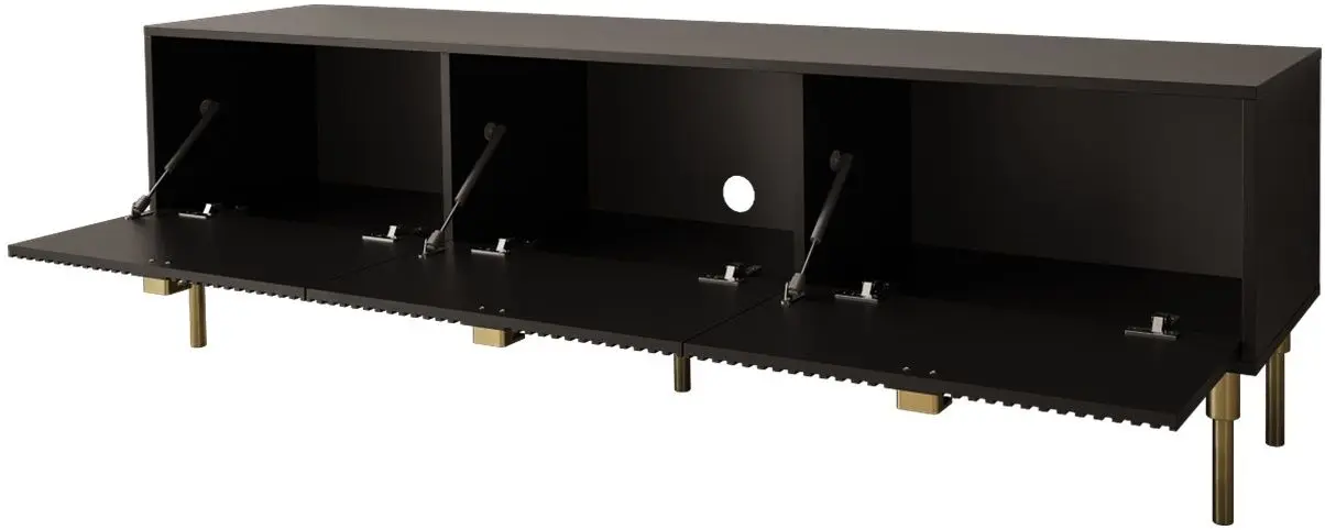 Tumba pentru TV Mirjan24 Ajrano 01/Dorset 01 (Black) - 3