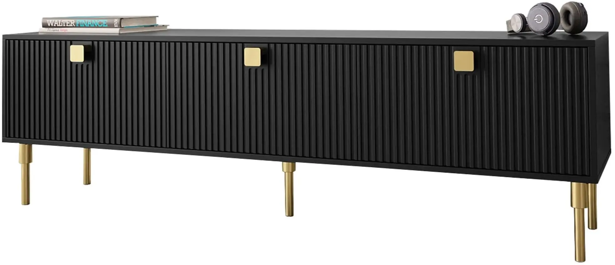 Tumba pentru TV Mirjan24 Ajrano 01/Dorset 01 (Black)