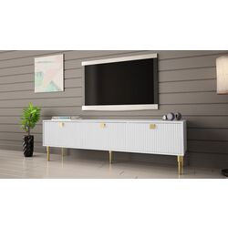 Тумба РТВ Mirjan24 Ajrano 01/Dorset 01 (White) Thumb