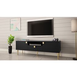 Тумба РТВ Mirjan24 Ajrano 02/Dorset 02 (Black) Thumb