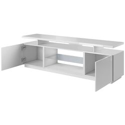 Tumba pentru TV Mirjan24 Aniceto/Eva (Black Gloss/Black) Thumb