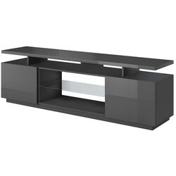 Тумба РТВ Mirjan24 Aniceto/Eva (Graphite Gloss/Graphite) Thumb