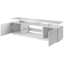 Тумба РТВ Mirjan24 Aniceto/Eva (White/White Gloss) Thumb