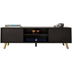 Тумба РТВ Mirjan24 Asporiz 02/Apollo (Black) Thumb