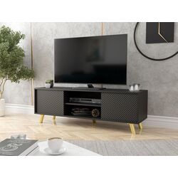 Tumba pentru TV Mirjan24 Asporiz 02/Apollo (Black)