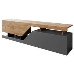 Тумба РТВ Mirjan24 Bekas/Ceelias (Wotan Oak/Anthracite)