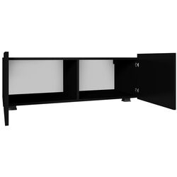 Тумба РТВ Mirjan24 Bralani/Calabrini C3 100 (Black/Black Gloss) Thumb