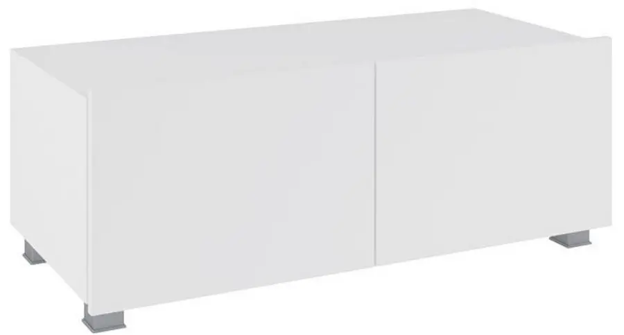 Тумба РТВ Mirjan24 Bralani/Calabrini C3 100 (White/White Gloss)