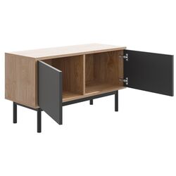 Тумба РТВ Mirjan24 Bruno/Basic 104 (Jackson Hickory/Graphite) Thumb