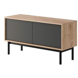 Тумба РТВ Mirjan24 Bruno/Basic 104 (Jackson Hickory/Graphite)