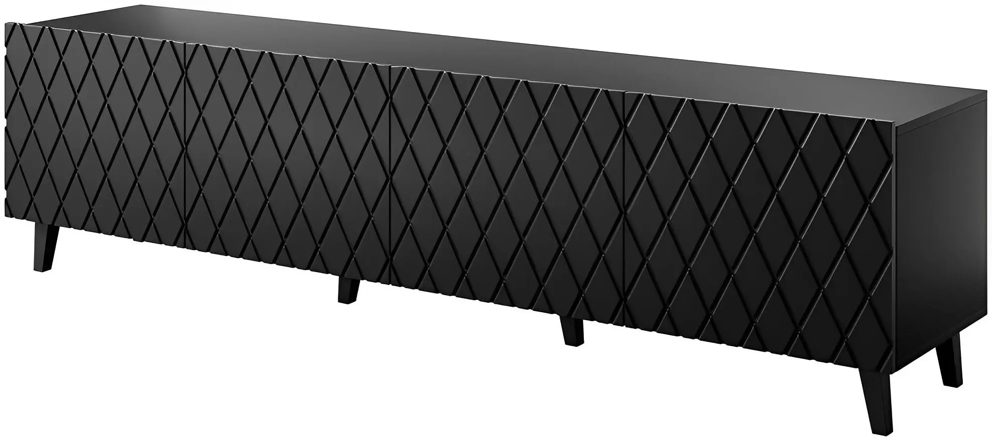 Tumba pentru TV Mirjan24 Deziko/Asti (Black)