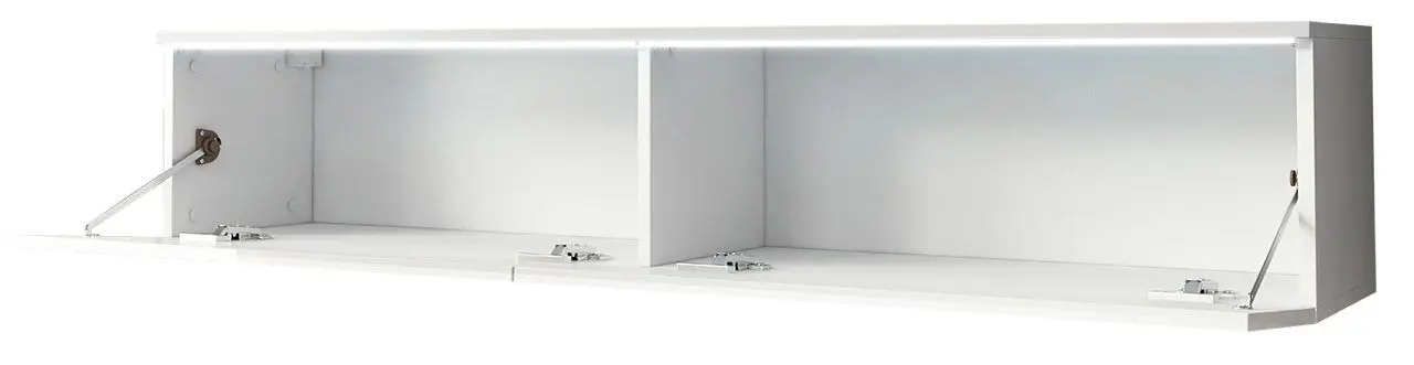 Tumba pentru TV Mirjan24 Dlone/Cabinet D 140 (White Gloss/White) - 2