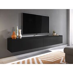 Tumba pentru TV Mirjan24 Dlone/D 180 (Black Graphite)