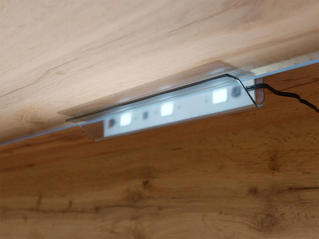 Тумба РТВ Mirjan24 Dlone/D 180 c LED подсветкой (Concrete) - 5