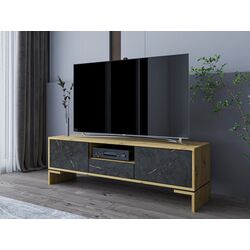 Тумба РТВ Mirjan24 Donazzi/Poreti (Artisan Oak/Gray Stone) Thumb