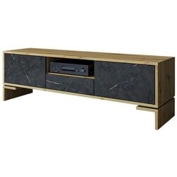 Тумба РТВ Mirjan24 Donazzi/Poreti (Artisan Oak/Gray Stone)