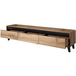 Tumba pentru TV Mirjan24 Elsie/Nord (Wotan Oak/Anthracite) Thumb