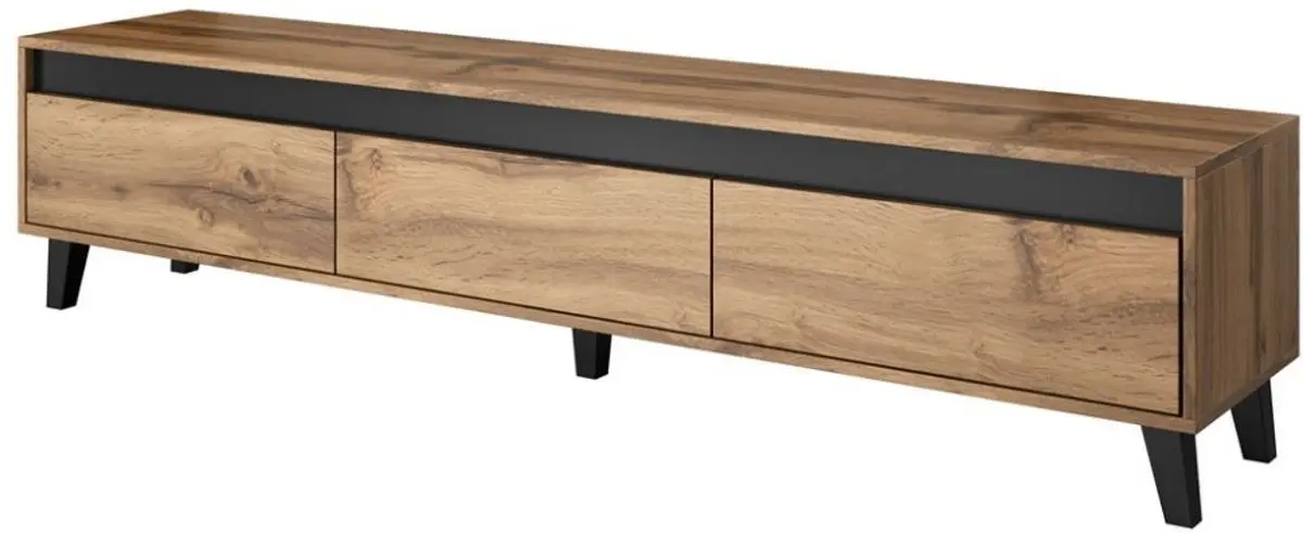 Tumba pentru TV Mirjan24 Elsie/Nord (Wotan Oak/Anthracite)