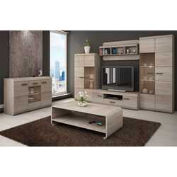 Tumba pentru TV Mirjan24 Emma/Link LI04 140 (Sonoma Oak) Thumb