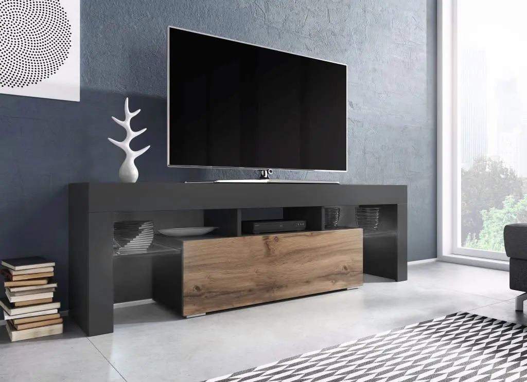 Тумба РТВ Mirjan24 Gordo/Toro 138 (Wotan Oak/Anthracite) - 5