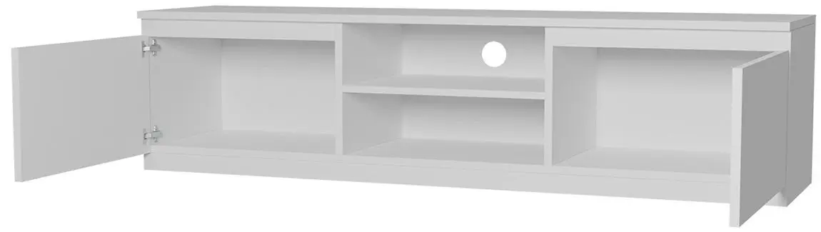 Tumba pentru TV Mirjan24 Kiosaki 140 (White) - 4