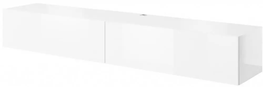 Tumba pentru TV Mirjan24 Koda/Slide 200 (White/White Gloss)