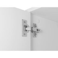 Тумба РТВ Mirjan24 Mijano MRTV154/Nova 154 (White/Gold) Thumb