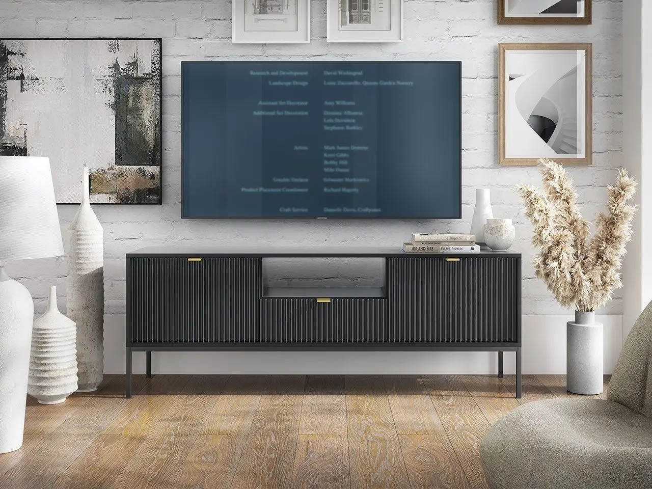 Tumba pentru TV Mirjan24 Mijano MRTV154/Nova RTV154 (Black) - 4