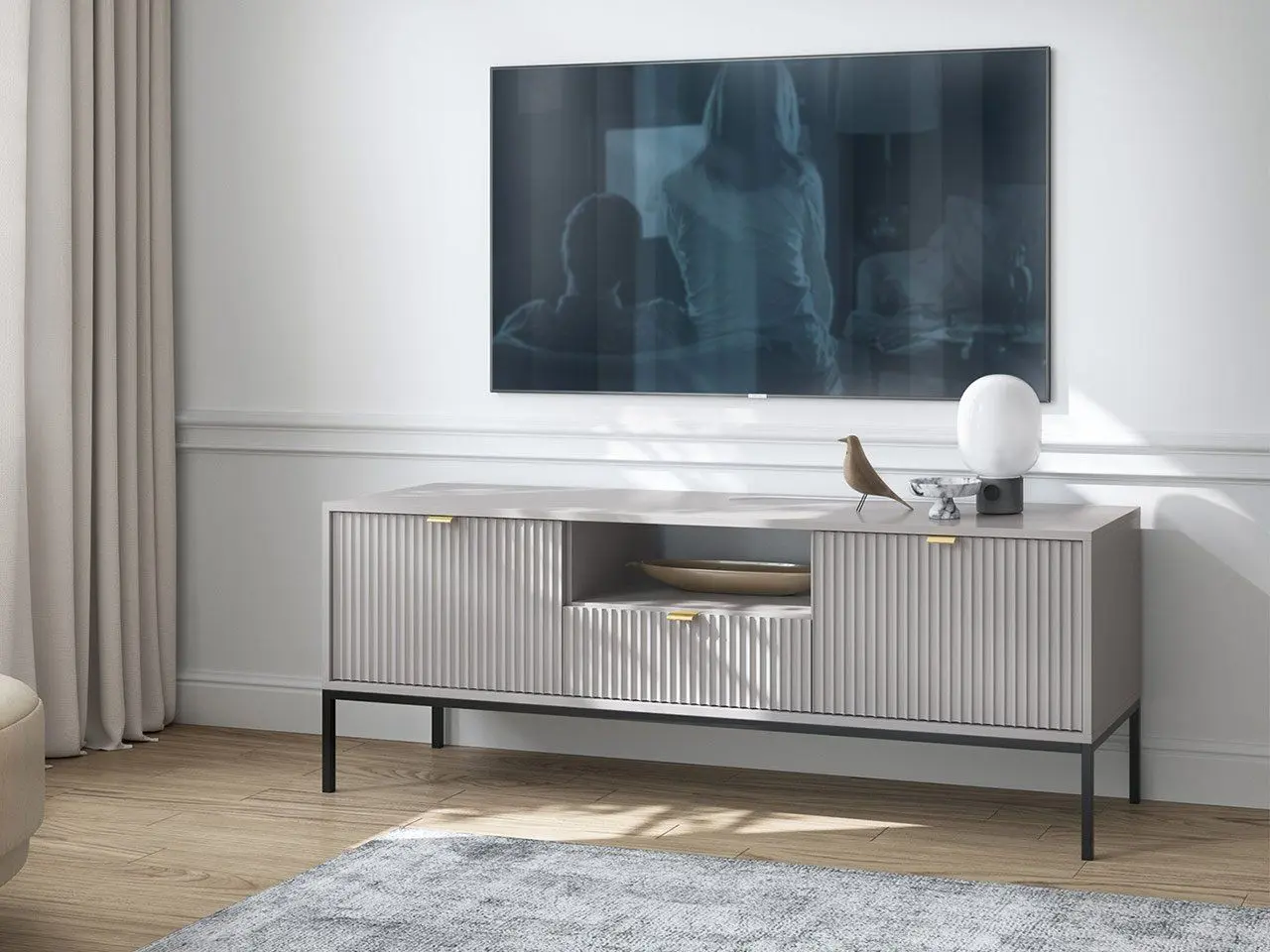 Tumba pentru TV Mirjan24 Mijano MRTV154/Nova RTV154 (Gray) - 3