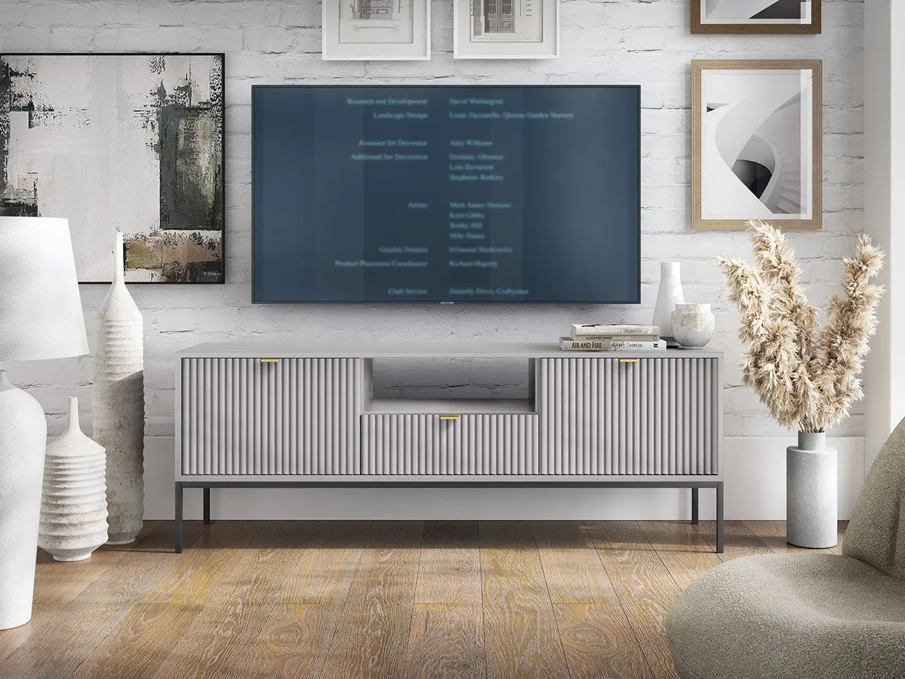 Tumba pentru TV Mirjan24 Mijano MRTV154/Nova RTV154 (Gray) - 4