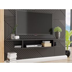 Тумба РТВ Mirjan24 Nitho/Boreset (Black) Thumb